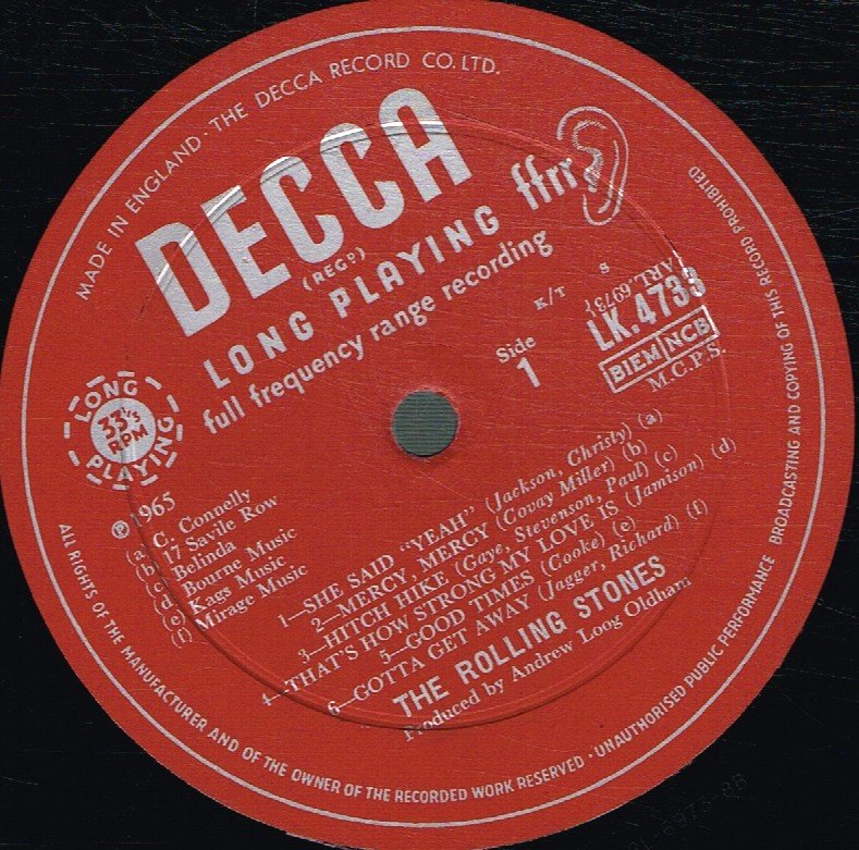 Rolling Stones - Out Of Our Heads - Lp