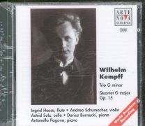 Wilhelm Kempff - Trio G Minor / Quartet G Major Op. 15