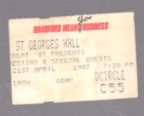 St Georges Hall 21St April 1987