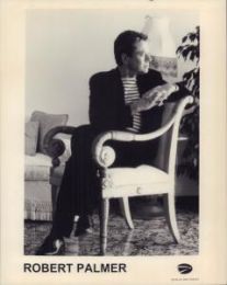 Robert Sat On A Chair Promo Black/White Photo