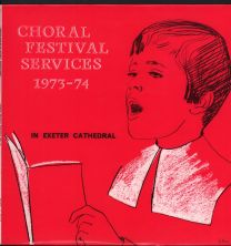 Choral Festival Services 1973-4