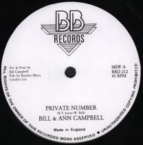 Private Number / Come On Girl