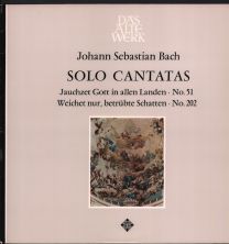 Johann Sebastian Bach - Solo Cantatas