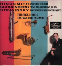 Hindemith - Symphony In B-Flat / Schoenberg - Theme And Variations / Stravinsky Symphonies Of Wind Instruments