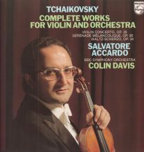 Tchaikovsky Complete Works For Violin And Orchestra