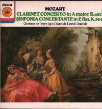 Mozart - Clarinet Concerto In A Major / Sinfonia