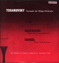 Tchaikovsky - Serenade For String Orchestra / Bach / Boccherini / Handel