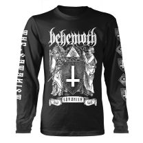 Behemoth the Satanist Longsleeve Schwarz S, Black, Small