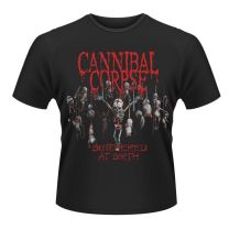 Plastic Head Men's Cannibal Corpse Butchered At Birth 2015 T-Shirt, Black, Small - Small