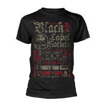 Black Label Society Destroy & Conquer Men T-Shirt Black Xl, 100% Cotton, Regular - X-Large