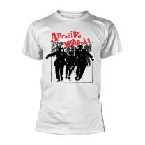Abrasive Wheels T Shirt Juvenile Band Logo Official Punk Mens White Xl - X-Large