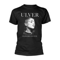 Ulver T Shirt Flowers of Evil Band Logo Official Mens Black Xl - X-Large