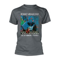 Toxic Reasons T Shirt Kill By Remote Control Band Logo Official Mens Grey L - Large