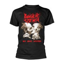 Pungent Stench T Shirt Been Caught Buttering Band Logo Official Mens Black S