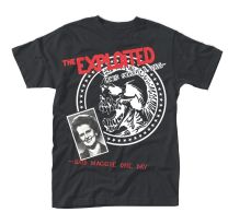 Plastic Head Men's Exploited, the Let's Start A War T-Shirt, Black, Small - Small