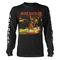 Bathory Hammerheart Men Long-Sleeve Shirt Black Xl, 100% Cotton, Regular - X-Large