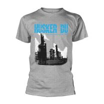 Husker Du T Shirt Dont Want To Know If You Are Lonely Official Mens Grey Xl - X-Large