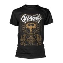 Cryptopsy T Shirt Extreme Music Band Logo Official Mens Black S - Small
