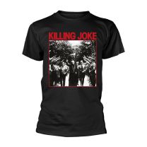 Killing Joke T Shirt Pope Band Logo Official Mens Black S - Small