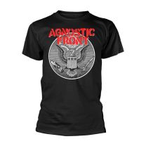 Agnostic Front Against All Eagle T-Shirt Black M - Medium