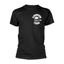 Black Label Society T Shirt Skull Band Logo Official Mens Black S - Small