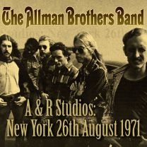 A & R Studios: New York 26th August 1971