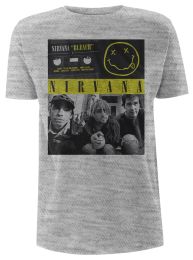 Nirvana Bleach T-Shirt Greying L - Large