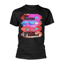 Rock Off Foo Fighters Medicine At Midnight Unisex T-Shirt (X-Large) - X-Large