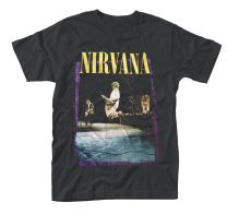 Nirvana Stage Jump T-Shirt Black Xl - X-Large