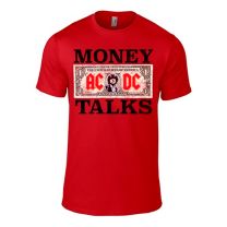 AC/DC Money Talks Mens T-Shirt Red - X-Large