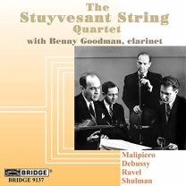 Debussy, Ravel - String Quartets, Shulman - Clarinet Quintet