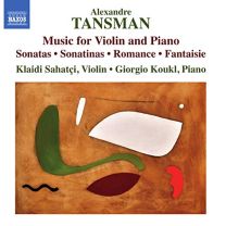 Tansman:violin Piano Works