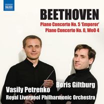 Ludwig van Beethoven: Piano Concerto No. 5 'emperor', Piano Concerto No. 0 Woo 4