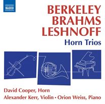 Berkeley/Brahms:horn Trios