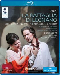 Verdi: La Battaglia Di Legnano (Triest 2012) (Lopez Linares, Theodossiou, Richards, Ruggero Cappuccio, Boris Brott) (C Major: 722704) [blu-Ray] [2013]