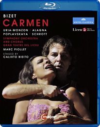 Bizet:carmen [beatrice Uria-Monzon; Symphony Orchestra of the Gran Teatre Del Liceu,marc Piiollet] [c Major Entertainment: Blu Ray]