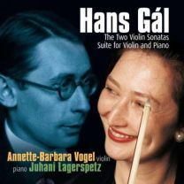 Hans Gal: the Two Violin Sonatas Suite For Violin and Piano