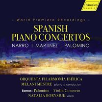 Manuel Narro, Mariana Martinez, Jose Palomino: Spanish Piano Concertos