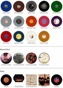 Vinyl Tap - Coloured
